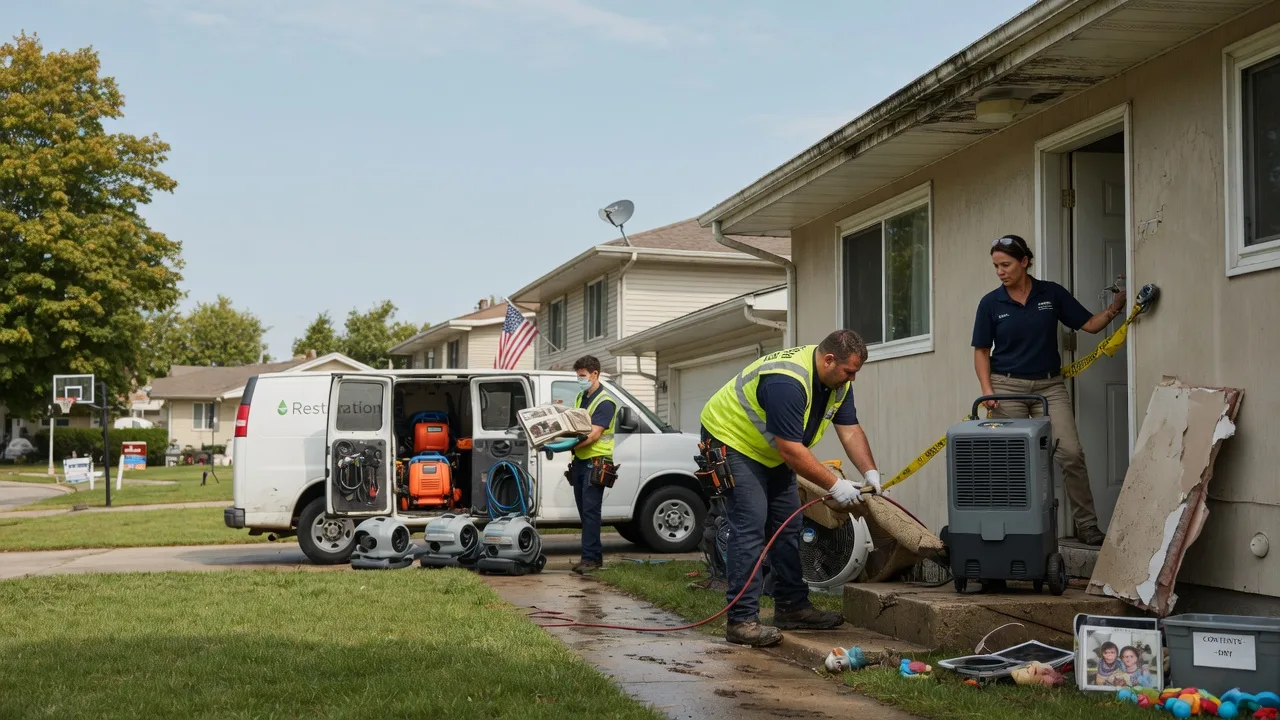 Water Damage Restoration in Litchfield, IL near me